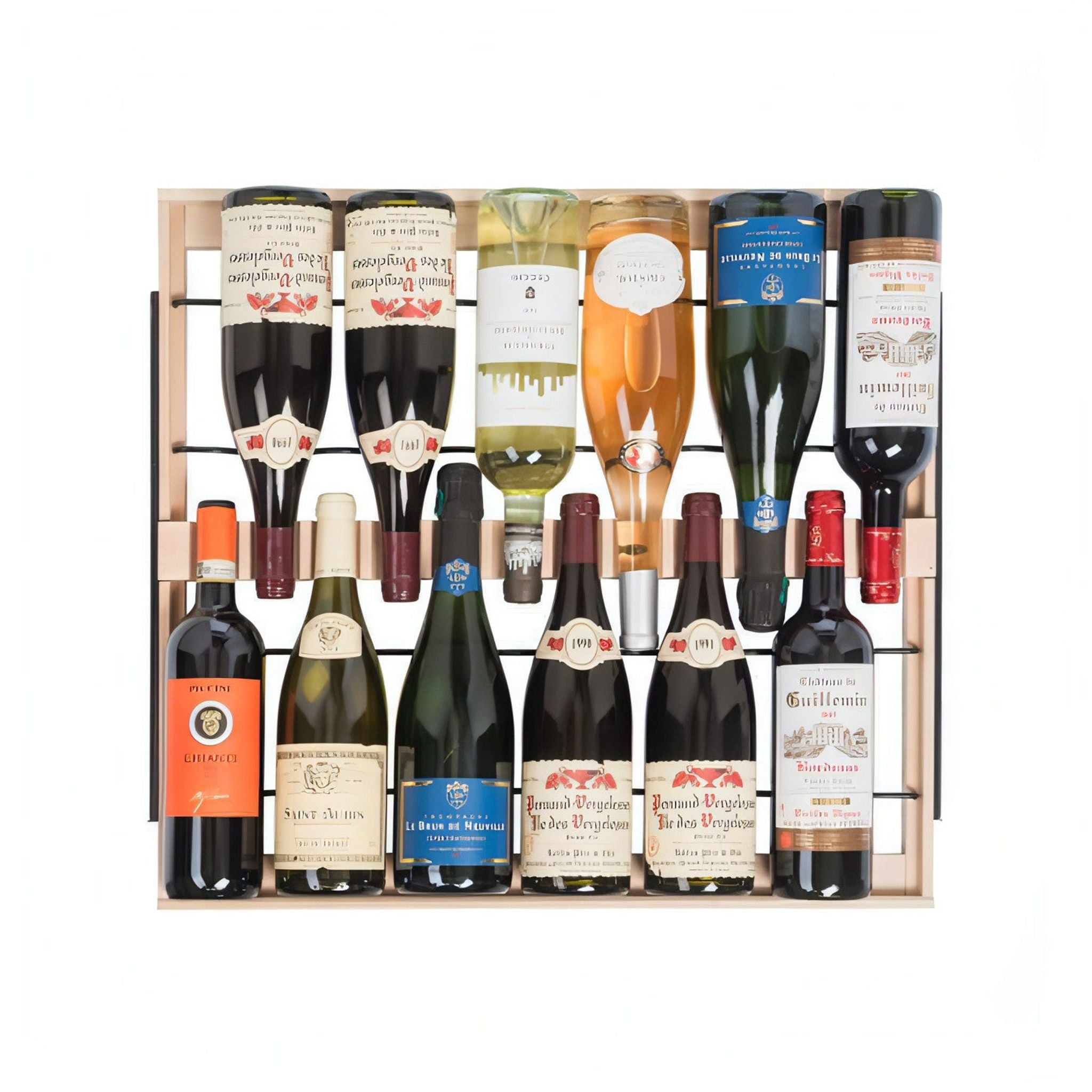 La Sommeliere - 185 Bottle Freestanding Multi Zone Wine Cabinet ECELLAR185