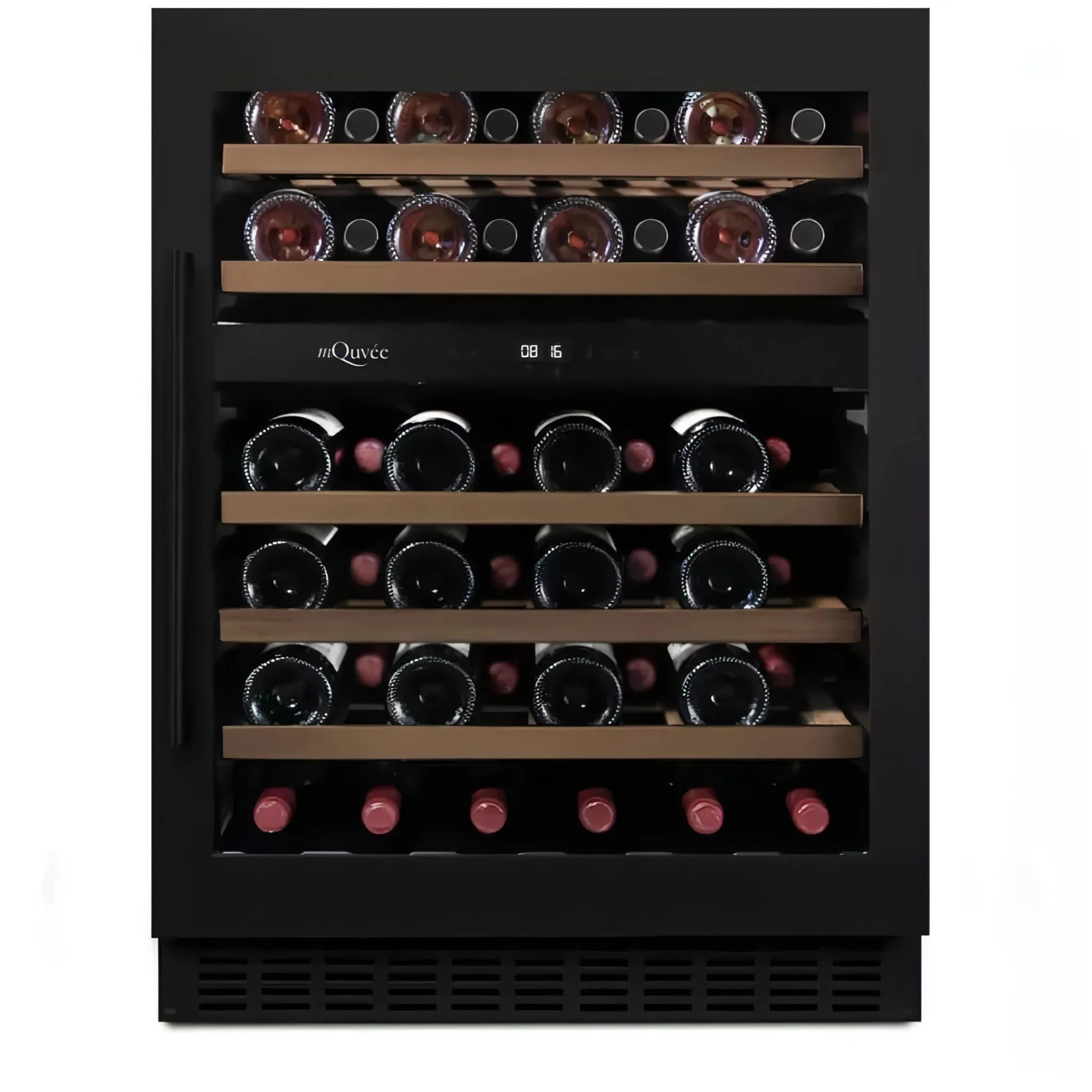 mQuvée - 600mm - Undercounter Wine Fridge - WineCave 780 60D Anthracite Black