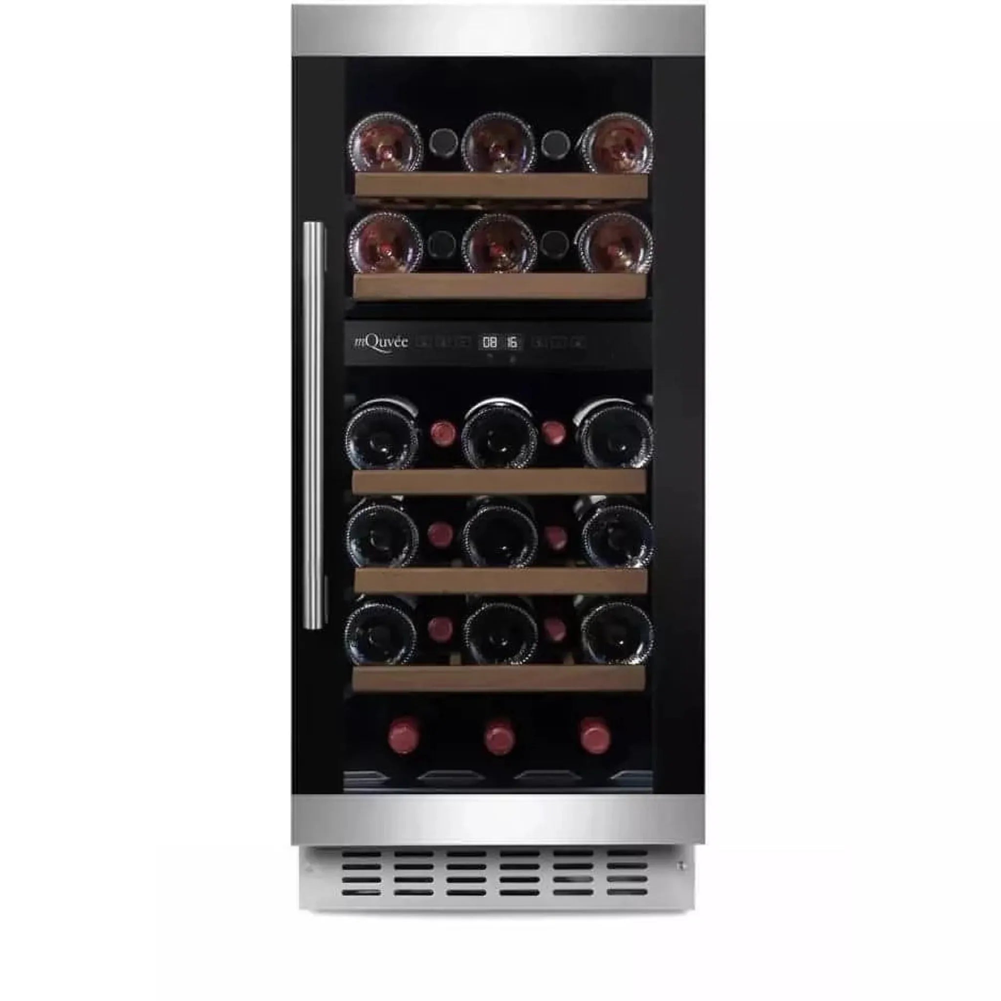 mQuvée - 400mm - Undercounter Wine Fridge - WineCave 700 40D Modern