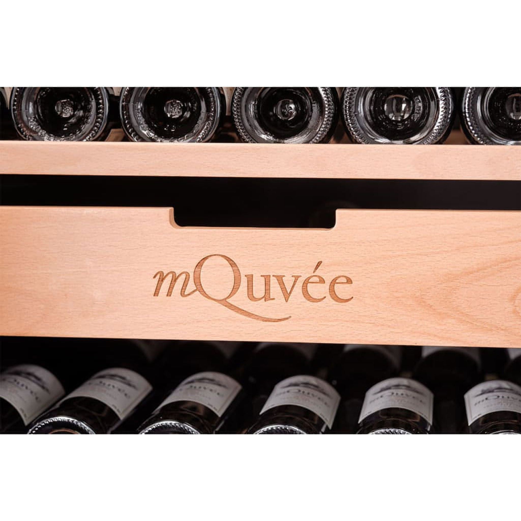 mQuvée - 600mm - Built in/Freestanding - Wine Cabinet - Velvet 170 Solid