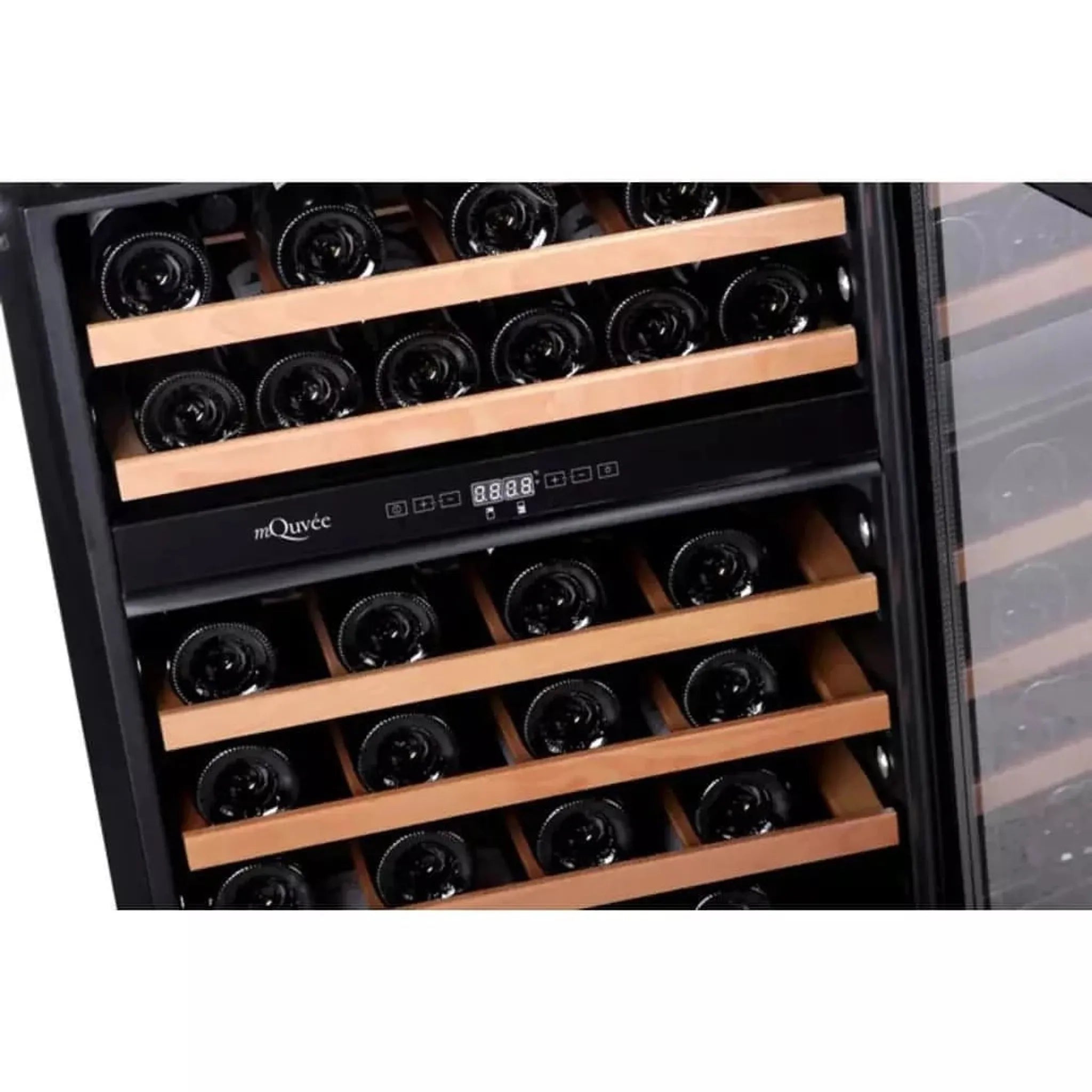 mQuvée - 600mm - Undercounter Wine Fridge - WineCave 720 60D Stainless