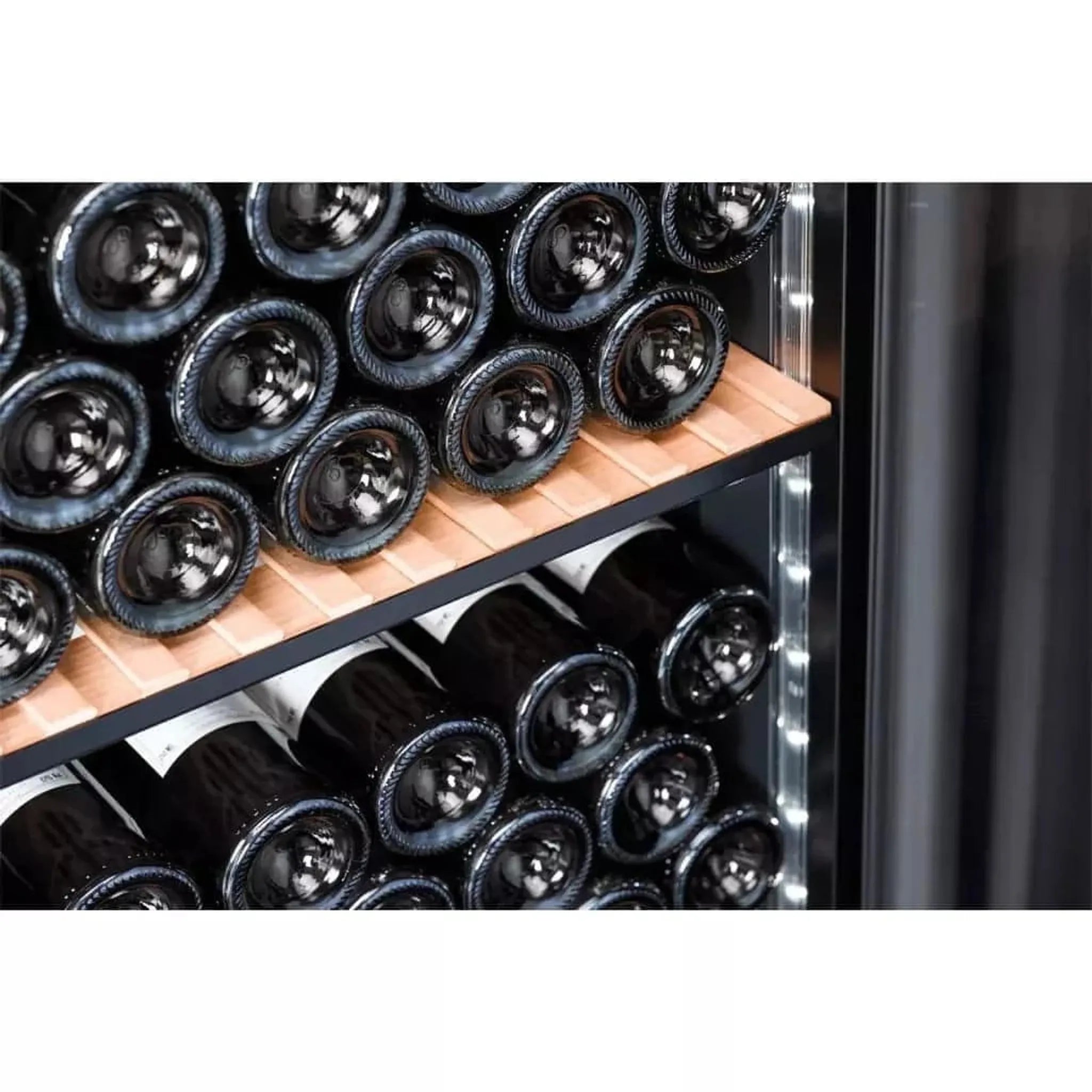 mQuvée - 600mm - Built in/Freestanding - Wine Cabinet - Velvet 100 Glass