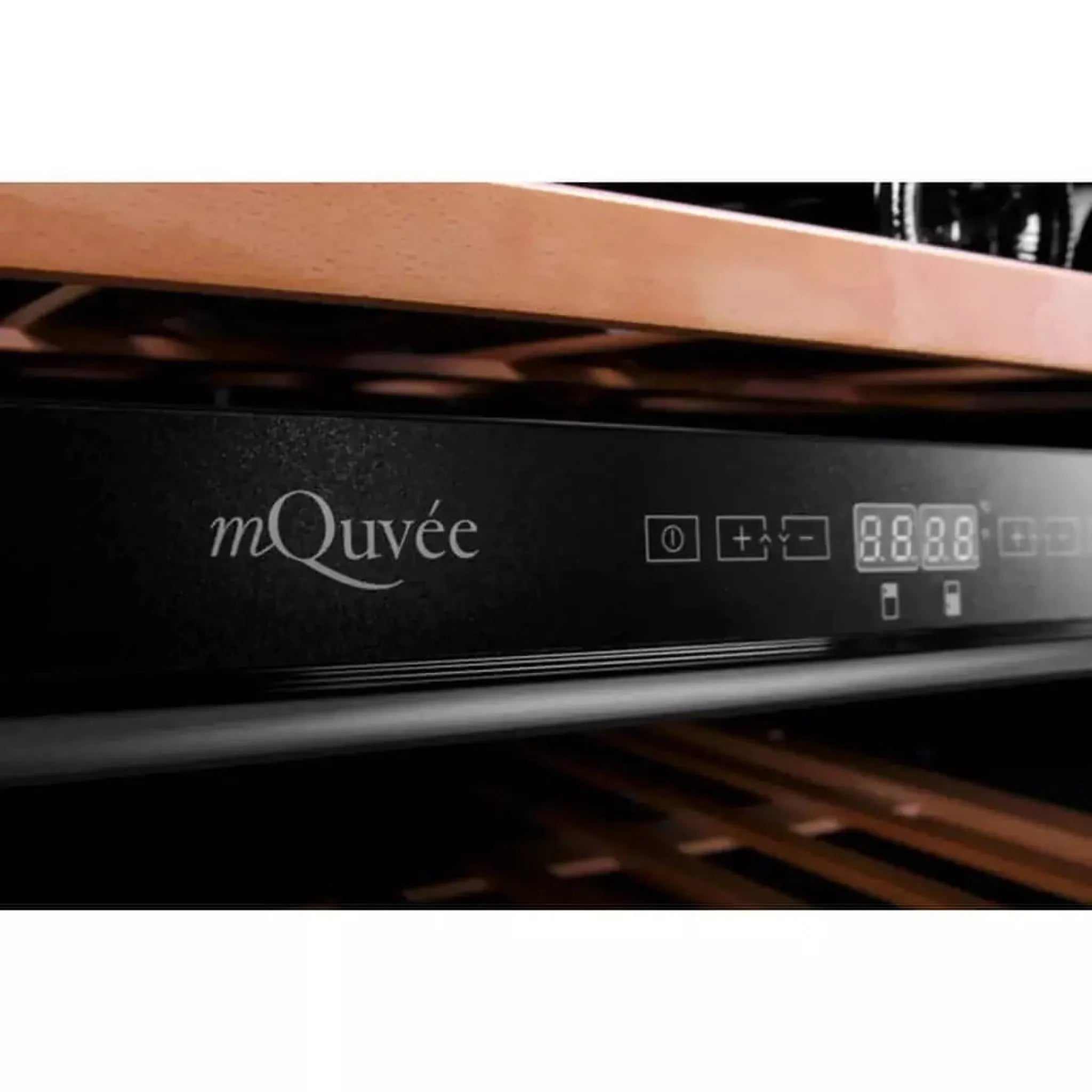 mQuvée - 600mm - Undercounter Wine Fridge - WineCave 720 60D Modern
