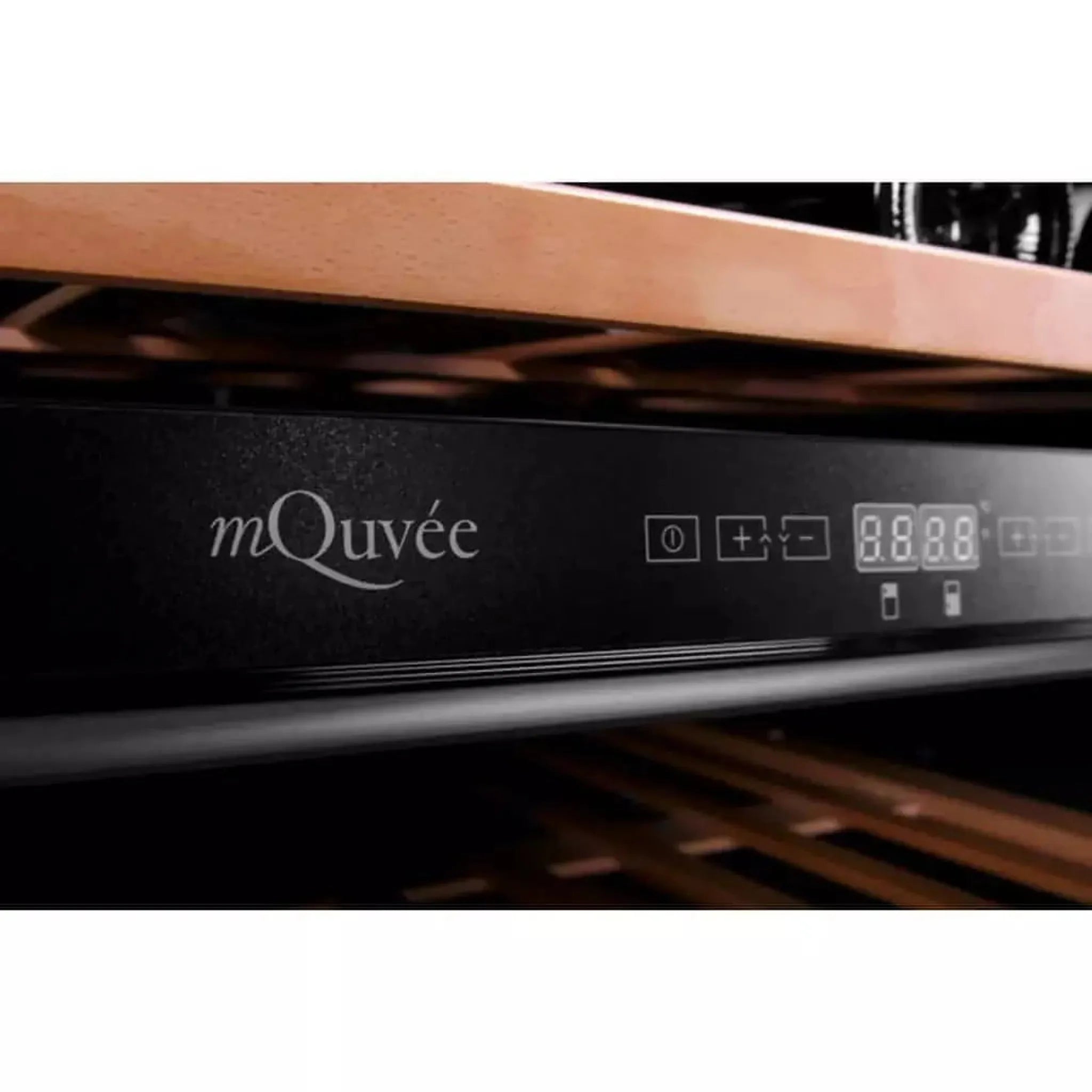 mQuvée - 600mm - Undercounter Wine Fridge - WineCave 720 60D Stainless