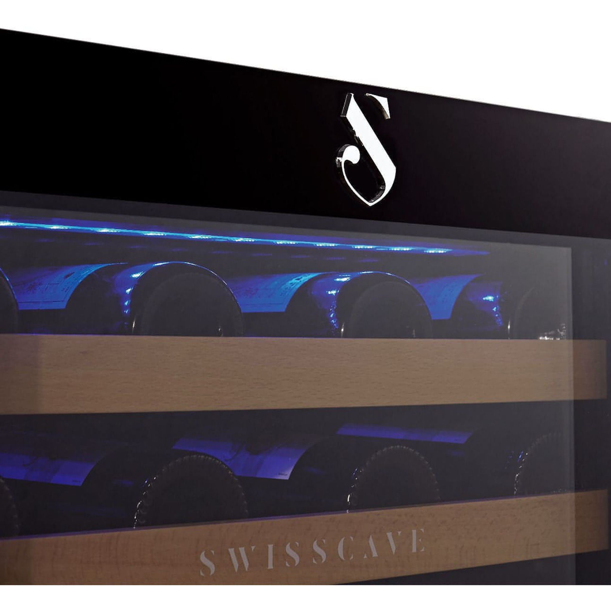 SWISSCAVE Classic - 600mm - 47 Bottles - Freestanding / Built in Wine Cooler - WL155F