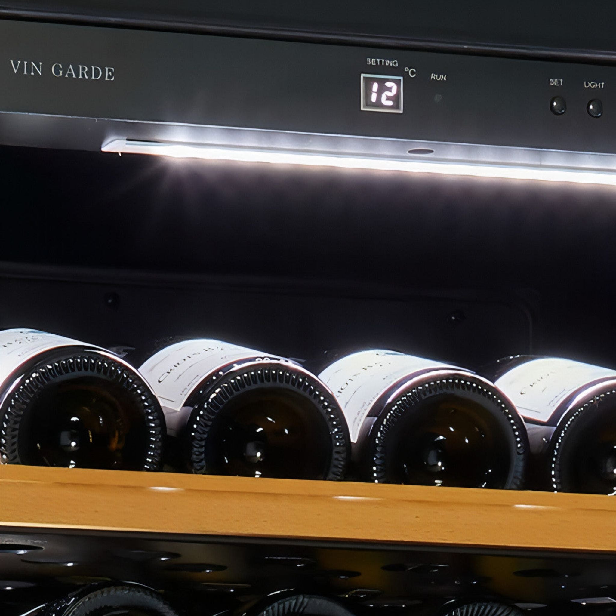 VIN GARDE POMMARD 160 - Dual Zone - Freestanding / Built in Wine Fridge - Black