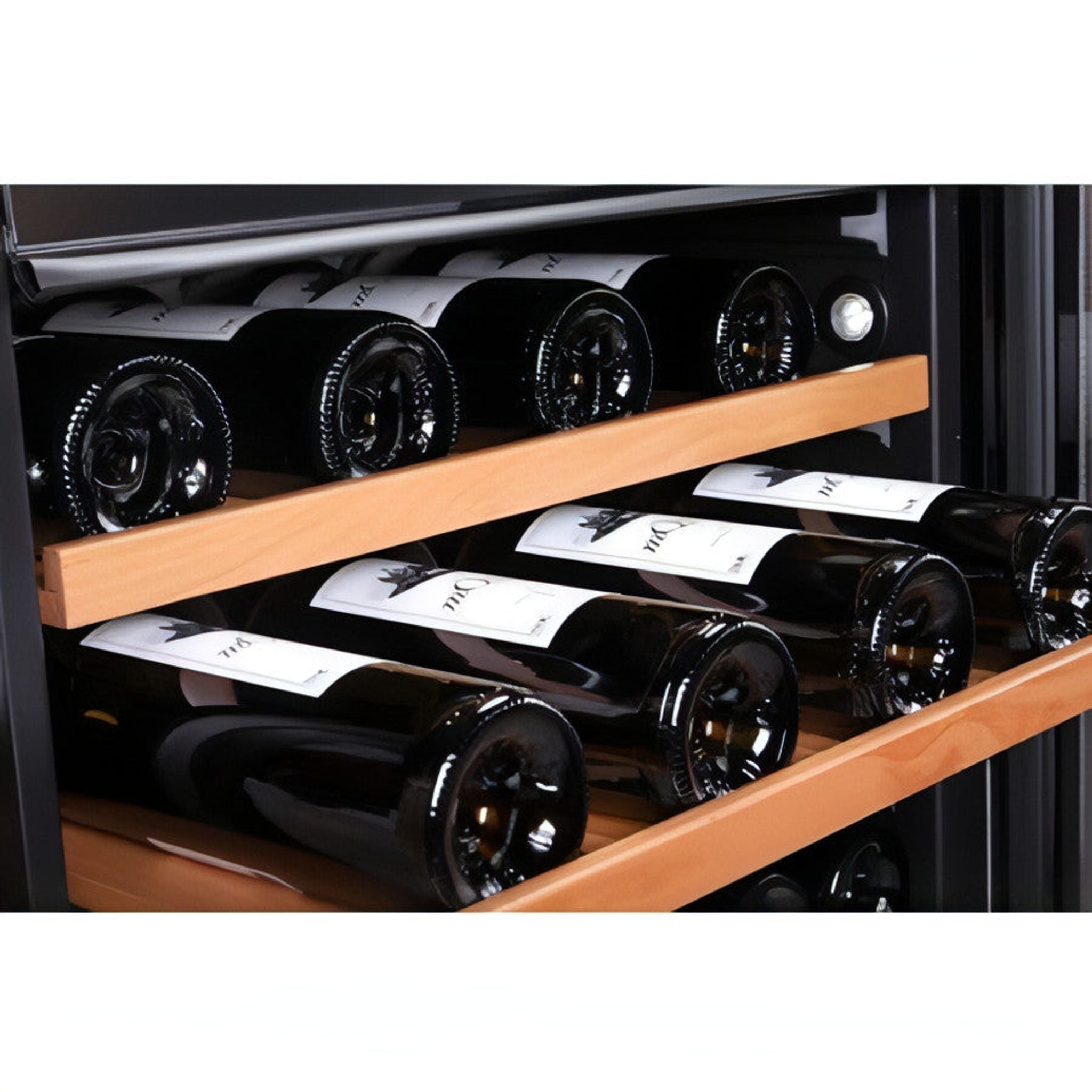 mQuvée - 600mm - Undercounter Wine Fridge - WineCave 700 60D Anthracite Black