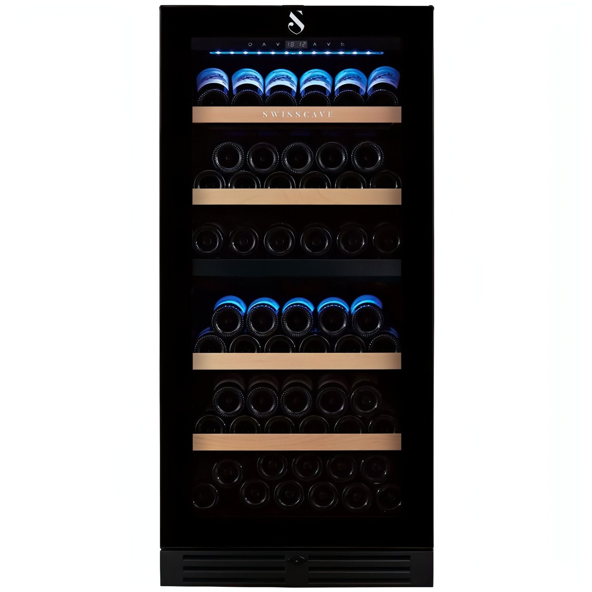 SWISSCAVE - Classic Edition 107 Bottles Dual Zone Wine Cooler WL355DF